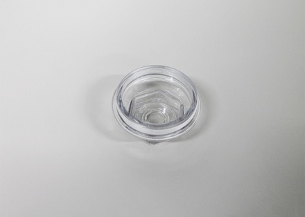 Cap, Oil, Thread in, CLEAR, 9-10k