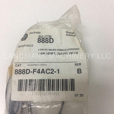 4 Pin DC Micro Female, Allen Bradley