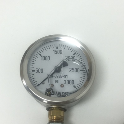 Gauge, 6000 PSI Liquid Filled