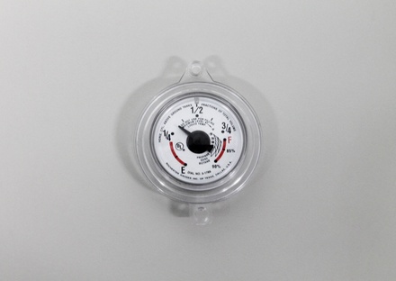 Gauge Lens - Tank, Fuel/Hyd