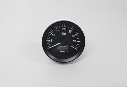 Heavy Duty Tach/HM, 12V/24V