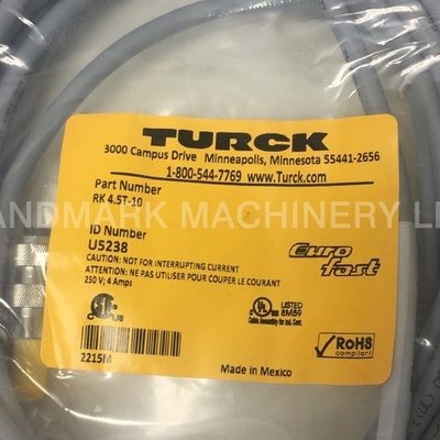 5 Pin Wire, Female, 30', Turck